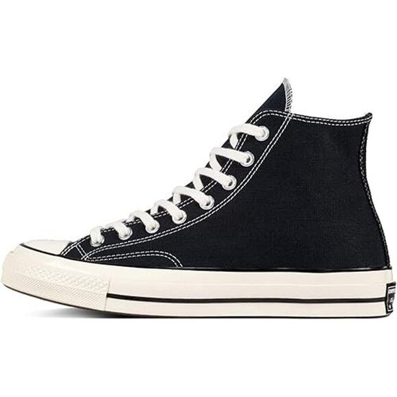 Converse Women's All Star '70s High Top Sneakers, Black Egret, Men 5.5 Women 7.5 - Picture 2 of 7